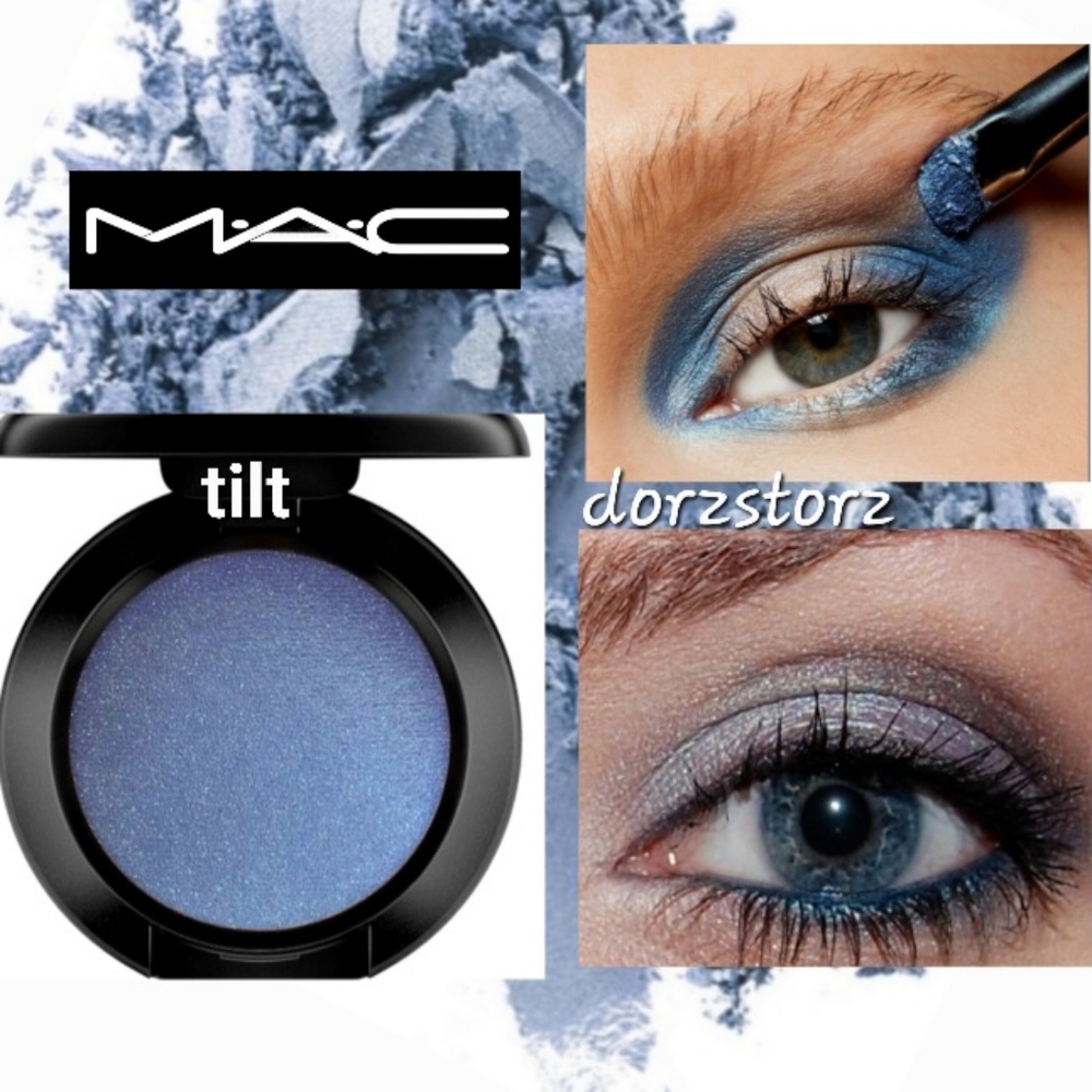 MAC Eye Shadow • TILT • Frost Finish • Blue Teal Shimmer • .05 oz • New in box
